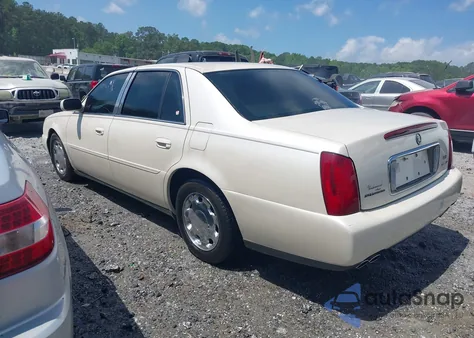 2001 Cadillac Deville Standard from USA, damaged, VIN 1G6KD54Y91U197323